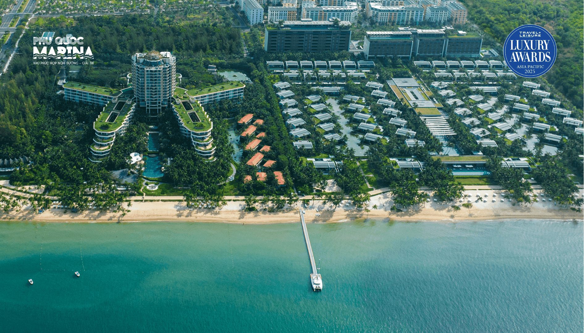Travel + Leisure vinh danh 2 resort quốc tế nổi tiếng tại Phu Quoc Marina năm 2025